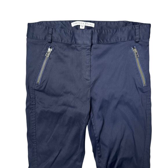 Veronica Beard Ash Skinny Pants with Zippers - Picture 3 of 7